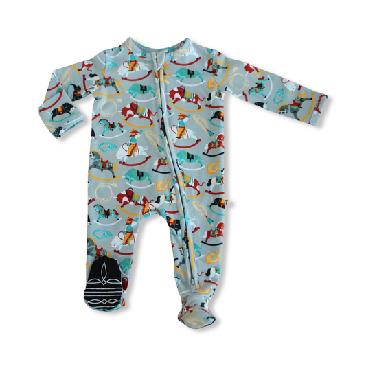 Western Rocking Toys Baby Footie Pajamas