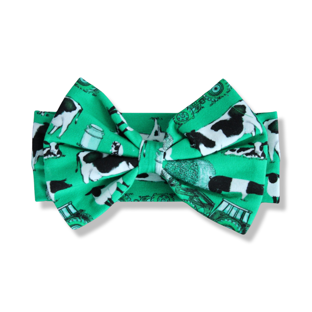 Farm Headband Bow