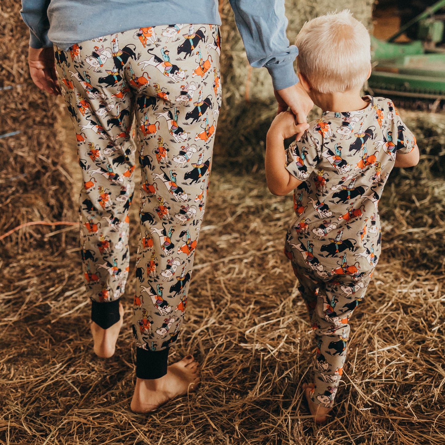 Bull Rider Toddler Short Sleeve 2PC Set