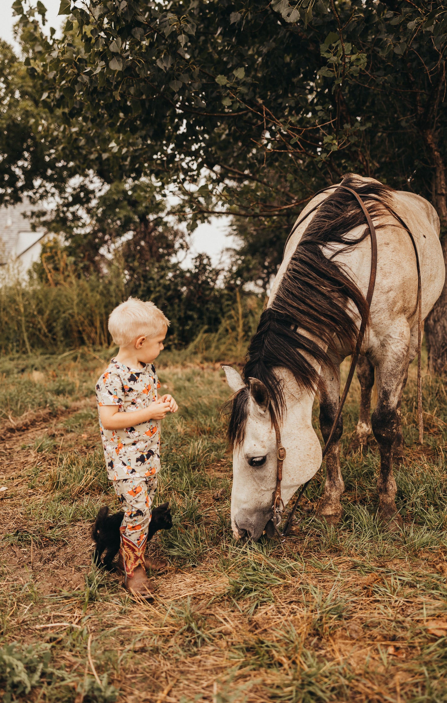 Bull Rider Toddler Short Sleeve 2PC Set