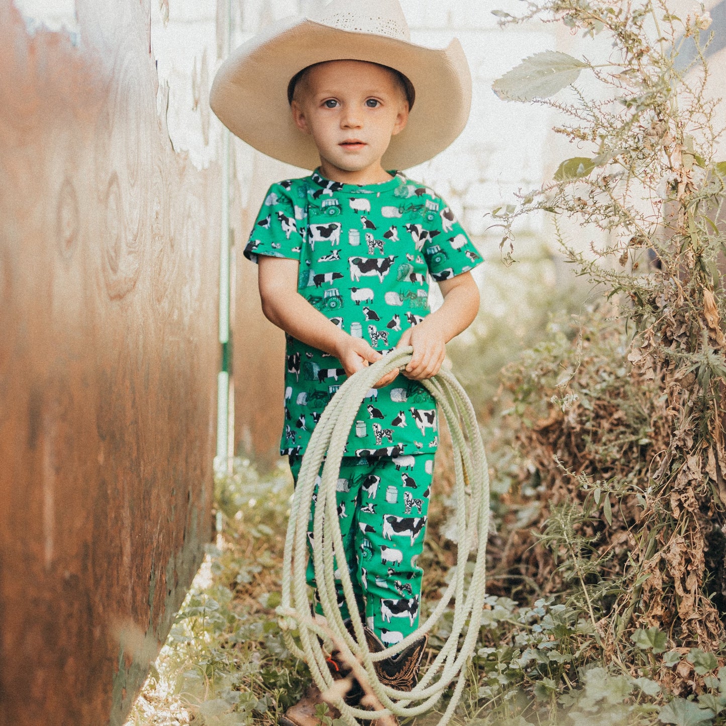 Farm Toddler Short Sleeve 2PC Set