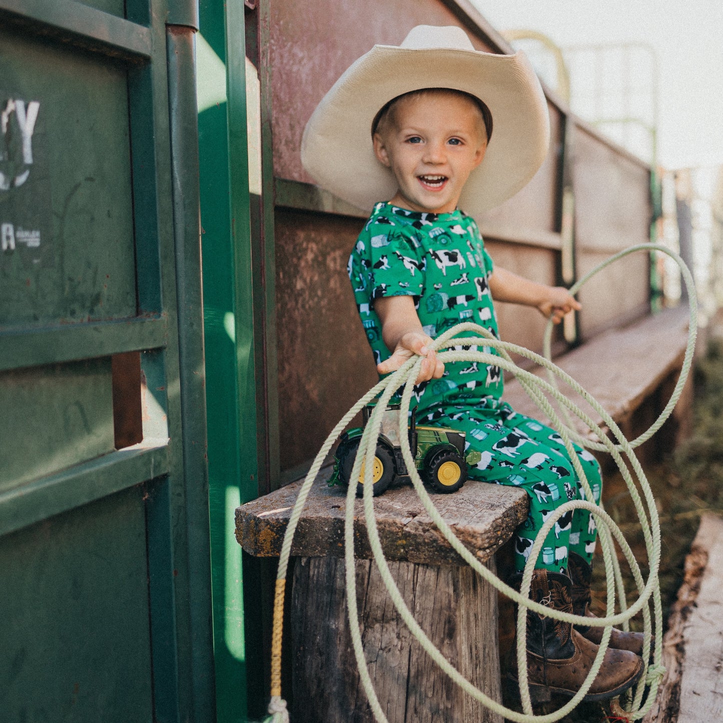 Farm Toddler Short Sleeve 2PC Set