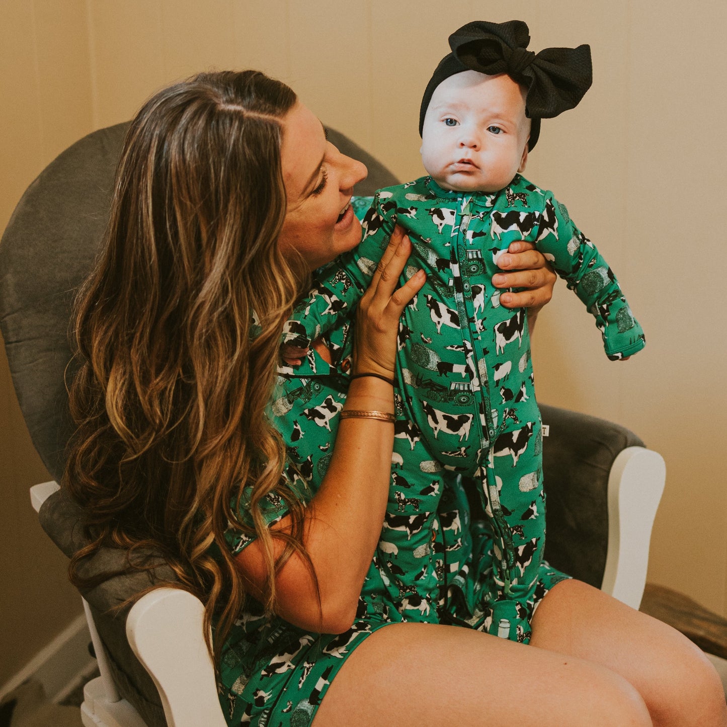 Farm Baby Footie Pajamas