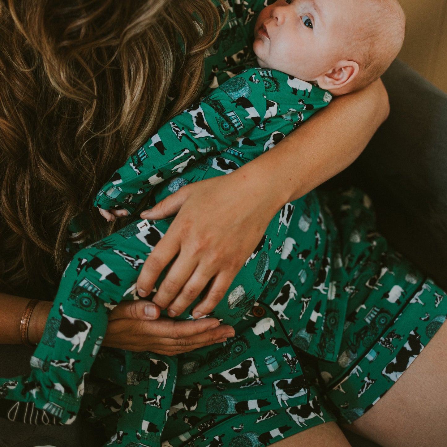 Farm Baby Footie Pajamas