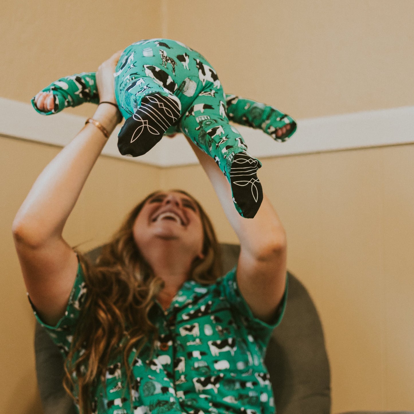 Farm Baby Footie Pajamas